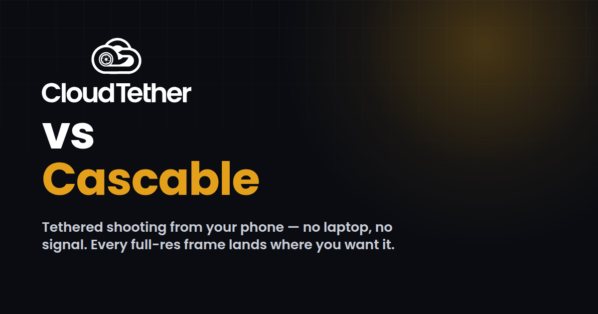 CloudTether vs Cascable