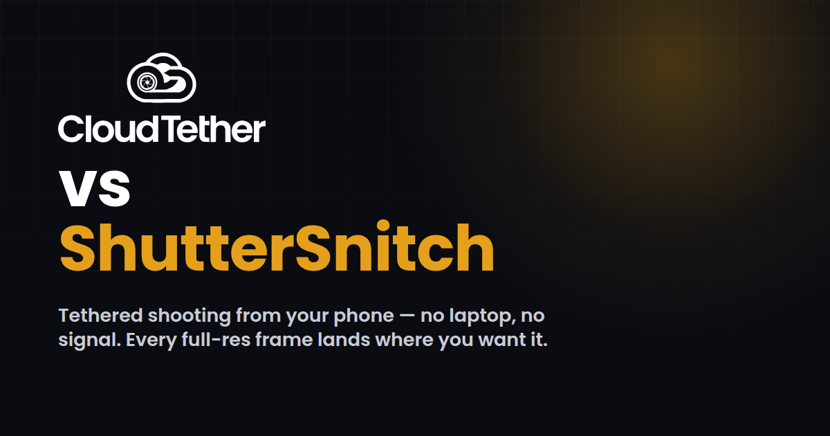 CloudTether vs ShutterSnitch